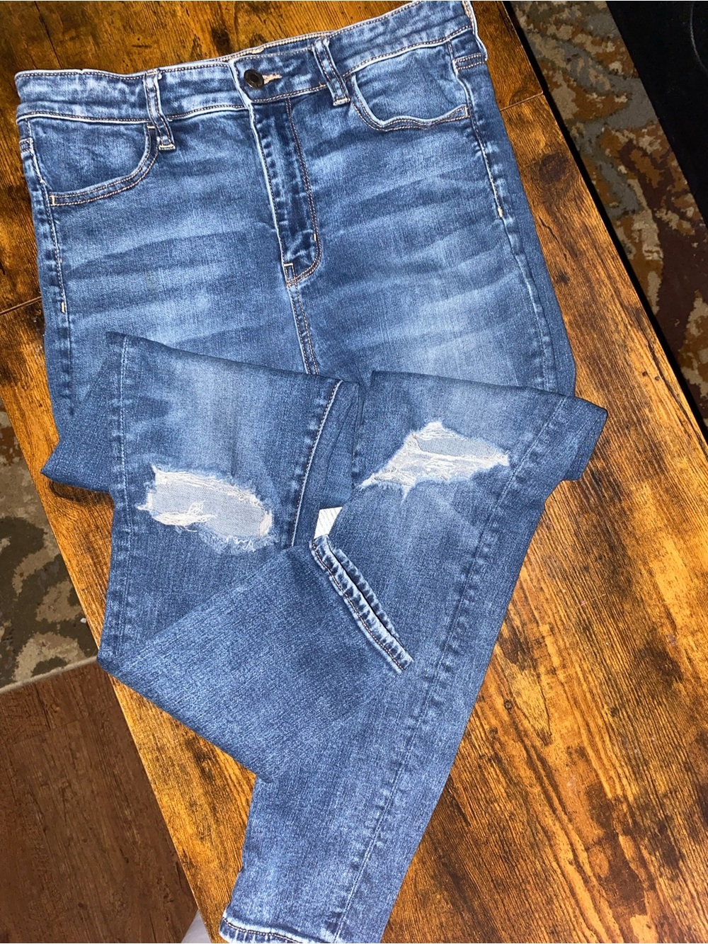 American eagle super high rise jegging